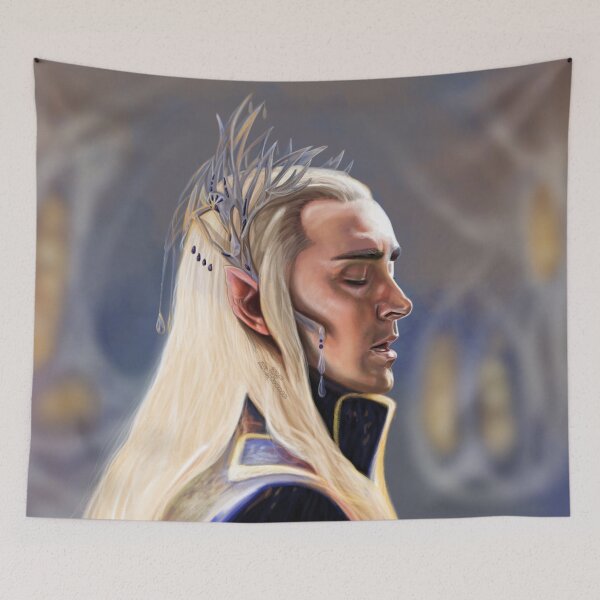 Item preview, Lee Pace Winter King painting designed and sold by AK-Hevonen.