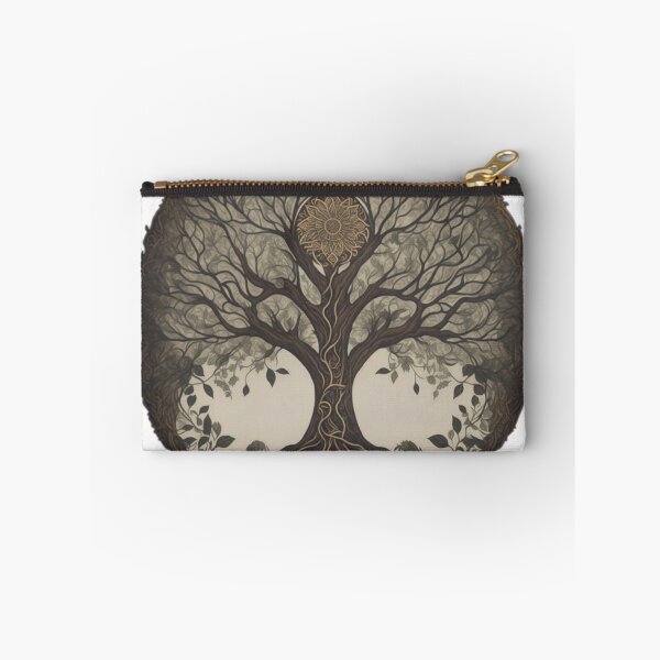 Item preview, Vintage Tree Of Life Indian Mandala Style designed and sold by ArtOfMandala.
