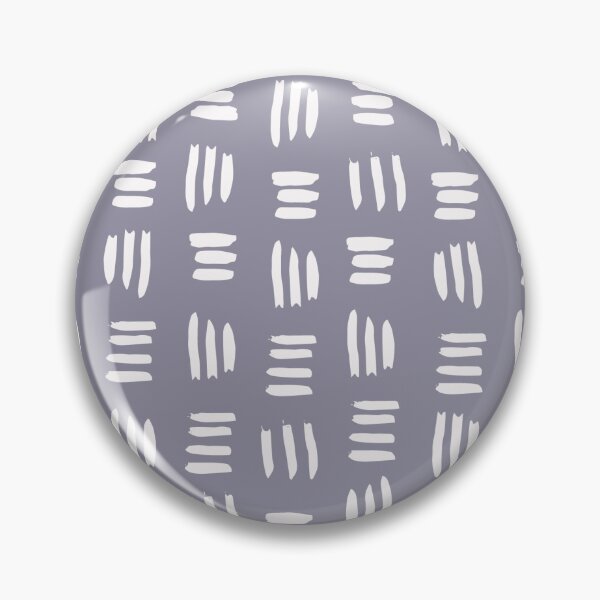 Item preview, Triad Lines in White on Navy designed and sold by Meena-and-Fox.
