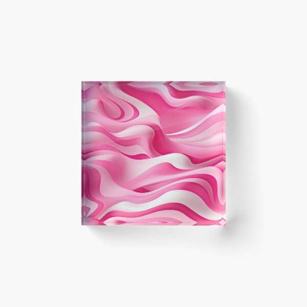 Item preview, 3D Effect Modern Pink Pattern designed and sold by CoputerEasel.