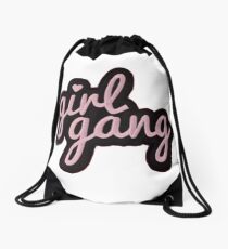 Girl Gang Drawstring Bag