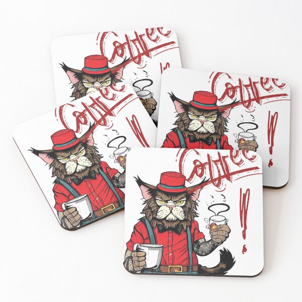 Item preview, Coffee! Bad-tempered forest tomcat wants coffee designed and sold by gringourmand.