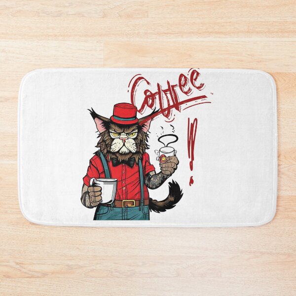 Item preview, Coffee! Bad-tempered forest tomcat wants coffee designed and sold by gringourmand.