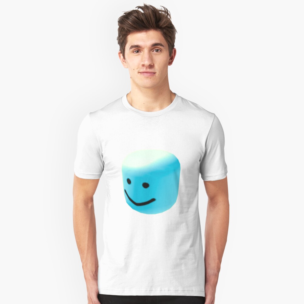 Blue Oof T Shirt By Mickleo Redbubble - bighead t shirt roblox