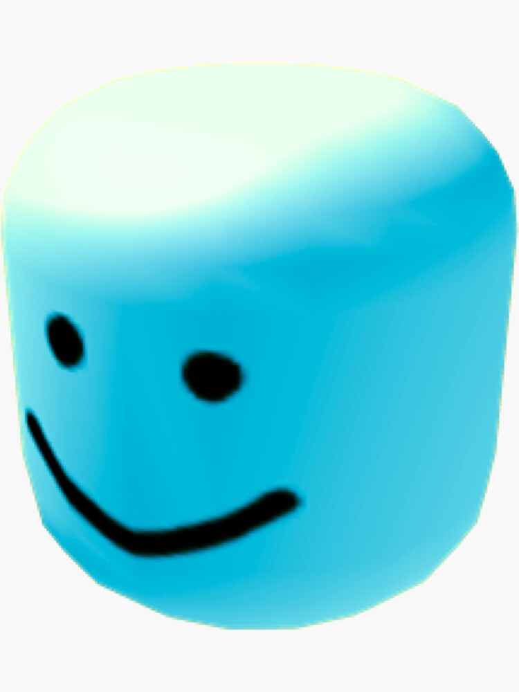 blue roblox emoji | Sticker