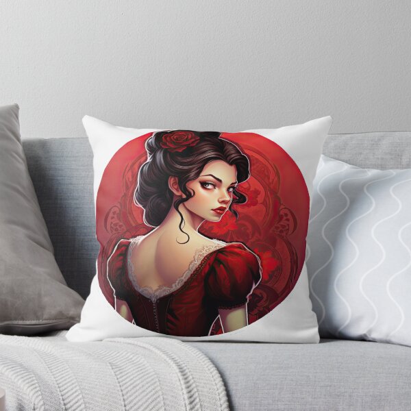 Artikelvorschau, European Queen European Princess Wearing Red entworfen und verkauft von PrincessJessieJ.