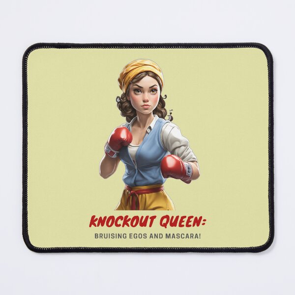 Item preview, Knockout Queen Female Boxing Fighter designed and sold by ojdart.