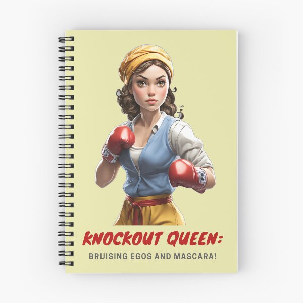 Item preview, Knockout Queen Female Boxing Fighter designed and sold by ojdart.