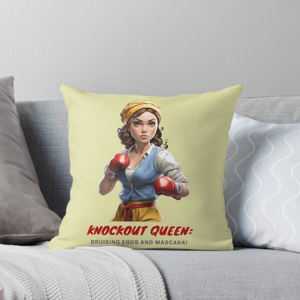 Item preview, Knockout Queen Female Boxing Fighter designed and sold by ojdart.