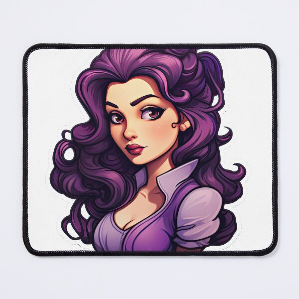 Artikelvorschau, European Queen European Princess Wearing Purple entworfen und verkauft von PrincessJessieJ.