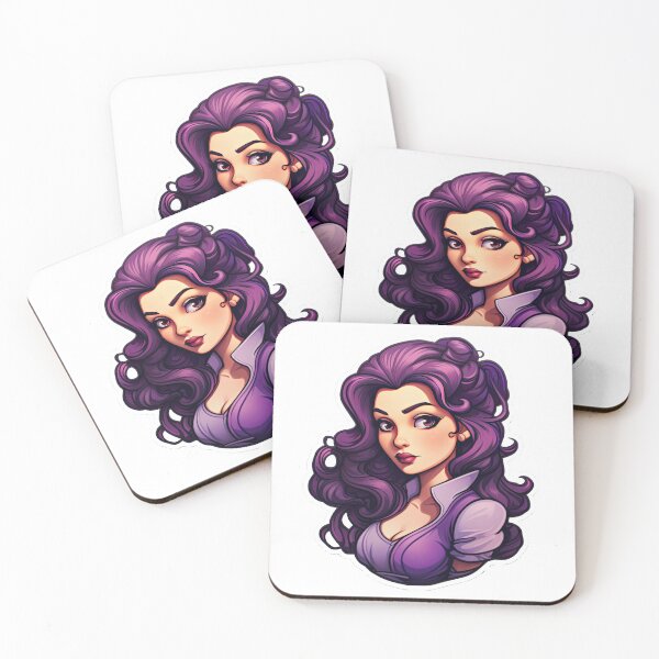 Artikelvorschau, European Queen European Princess Wearing Purple entworfen und verkauft von PrincessJessieJ.