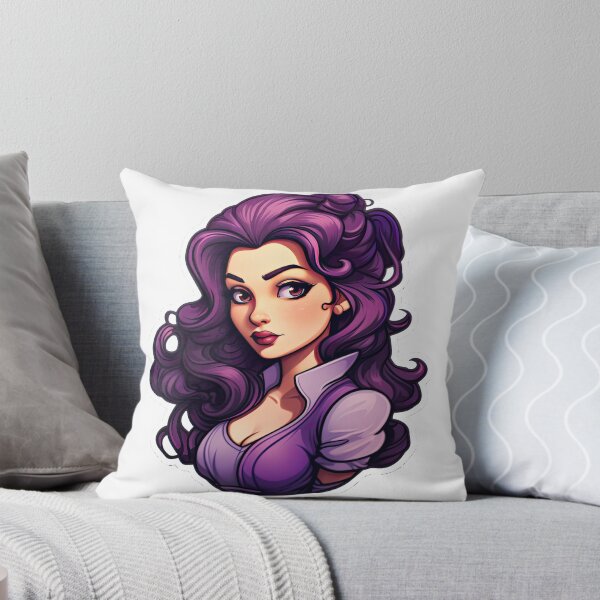Artikelvorschau, European Queen European Princess Wearing Purple entworfen und verkauft von PrincessJessieJ.