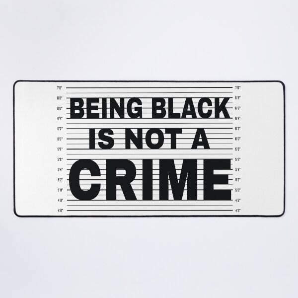 Item preview, Being Black Is Not A Crime designed and sold by simmoredsign.