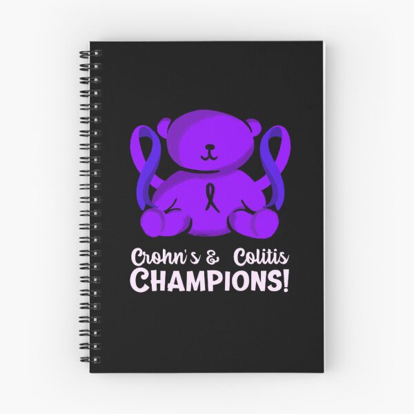 Item preview, Crohns and Colitis Champions! purple ribbon awareness designed and sold by Rodayna Elnaggar.