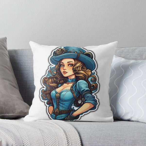Artikelvorschau, Steampunk Queen Steampunk Princess Wearing Blue entworfen und verkauft von PrincessJessieJ.