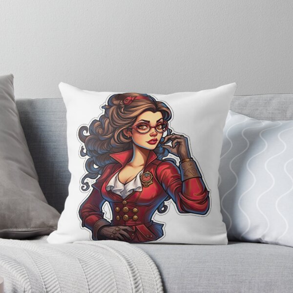 Artikelvorschau, Steampunk Queen Steampunk Princess Wearing Red entworfen und verkauft von PrincessJessieJ.