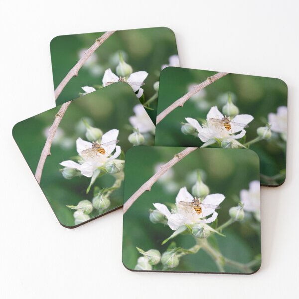 Item preview, Insect on Bramble Flower designed and sold by Alternative Perspectives.