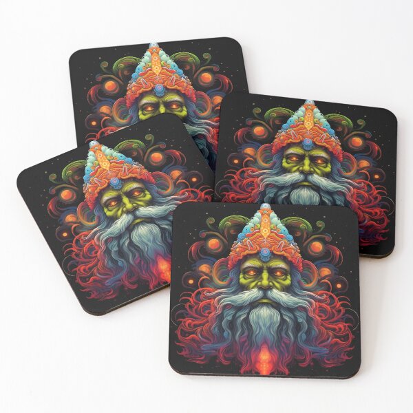 Item preview, Psychedelic Mushroom Man: Fungi Fantasy designed and sold by PsyCloth.