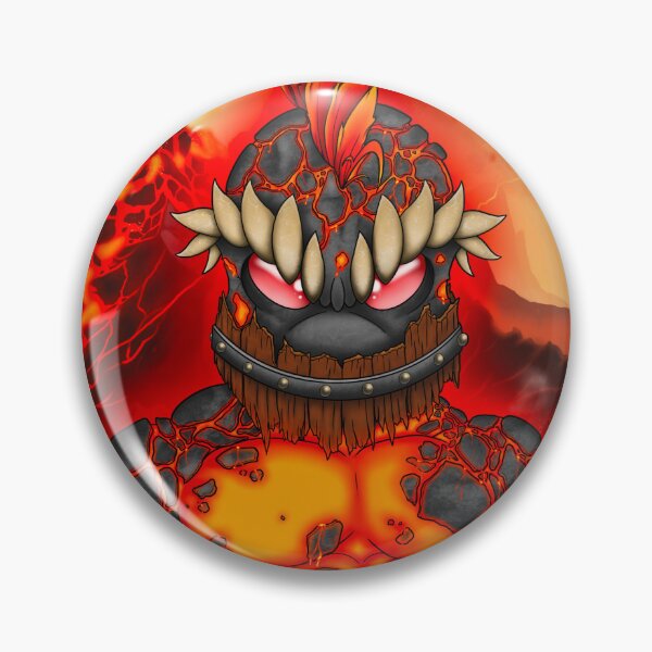 Item preview, Lava Golem designed and sold by SeshbrowArt.