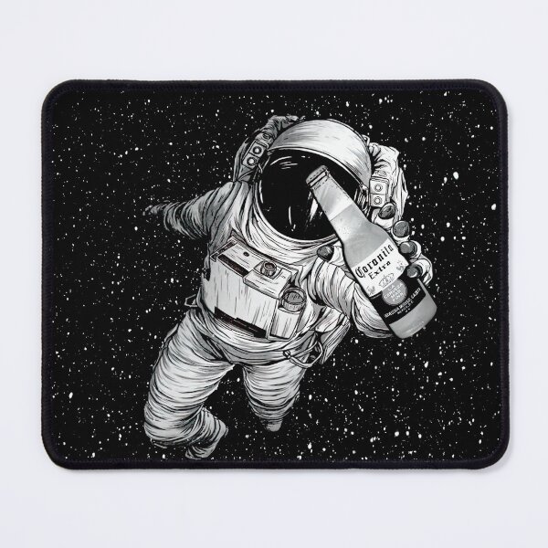 Item preview, Astronaut HOlding Corona Extra Beer designed and sold by Cakrawala  Mandala.