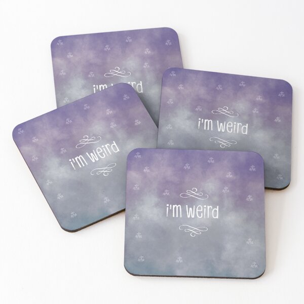 Item preview, I'm weird or strange designed and sold by studio468.