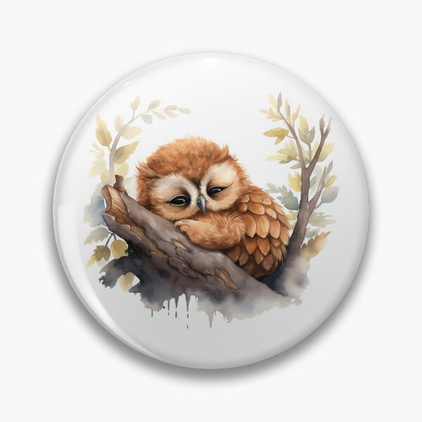 Item preview, Sleeping baby owlbear designed and sold by CharsCritters.