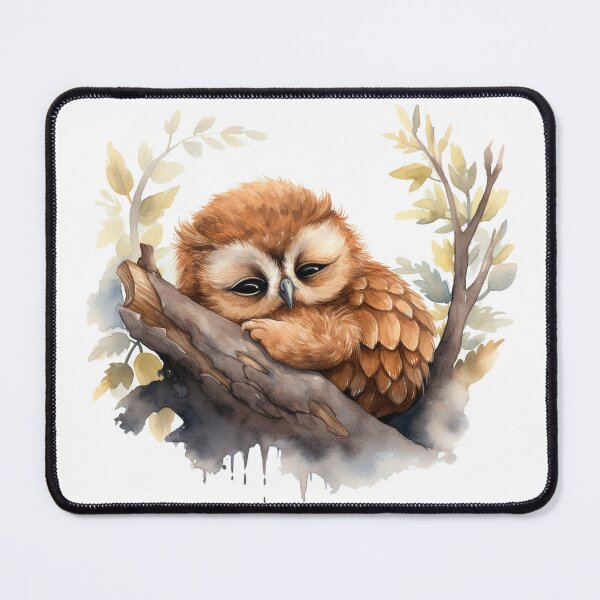 Item preview, Sleeping baby owlbear designed and sold by CharsCritters.