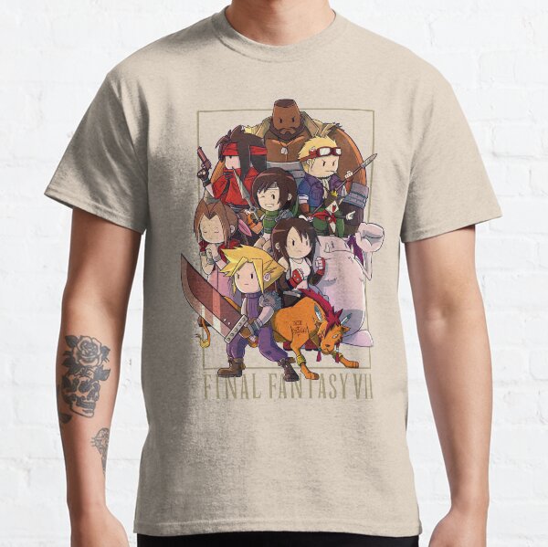 Es ist die siebte Hauptrate in der Final Fantasy-Reihe. Veröffentlicht in Japan von Square Classic T-Shirt