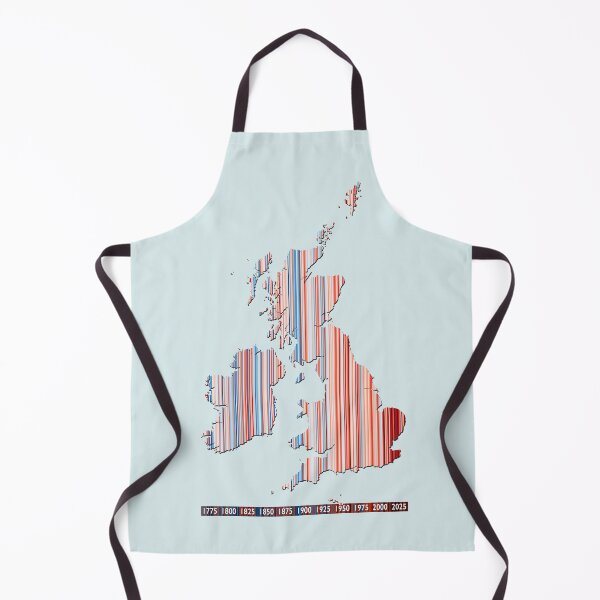 Item preview, BRITISH ISLES Warming Stripe 1775 to 2025 designed and sold by Spyinthesky.
