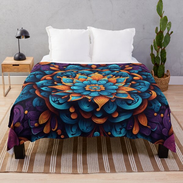 Item preview, Colorful Mandala Lotus Flower Pattern designed and sold by SoccaTamam.