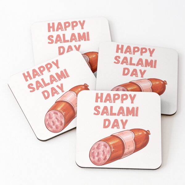 Item preview, Happy National salami day designed and sold by Simo0455.