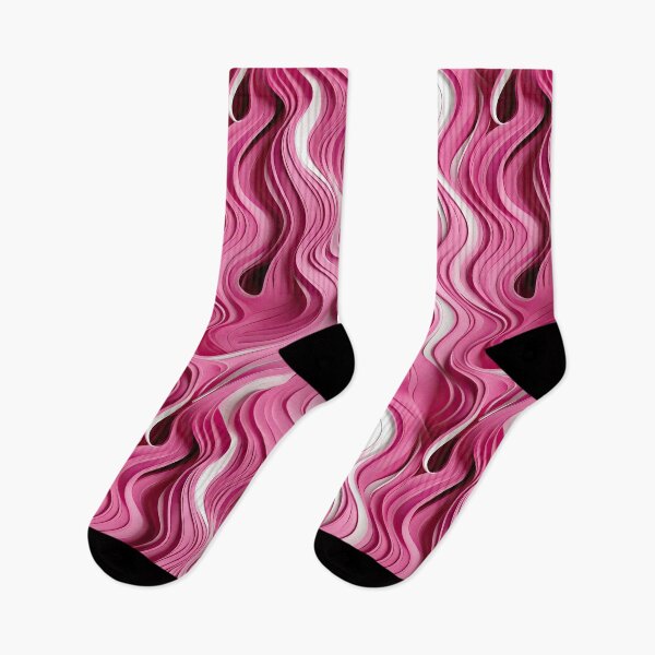 Item preview, 3D Pink, Light pink Modern Pattern designed and sold by CoputerEasel.