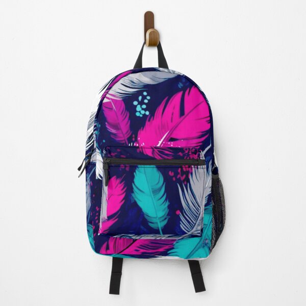 Artikelvorschau, Feathers - Fuchsia, teal, gray, silver, white 3 entworfen und verkauft von Highlandkings.