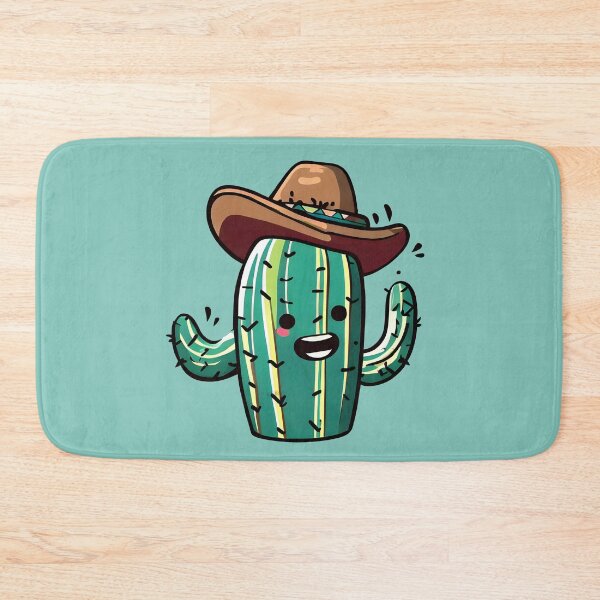 Item preview, Astonished cowboy cactus designed and sold by Doctrine-Design.
