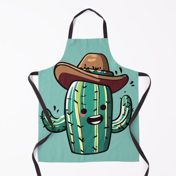 Item preview, Astonished cowboy cactus designed and sold by Doctrine-Design.