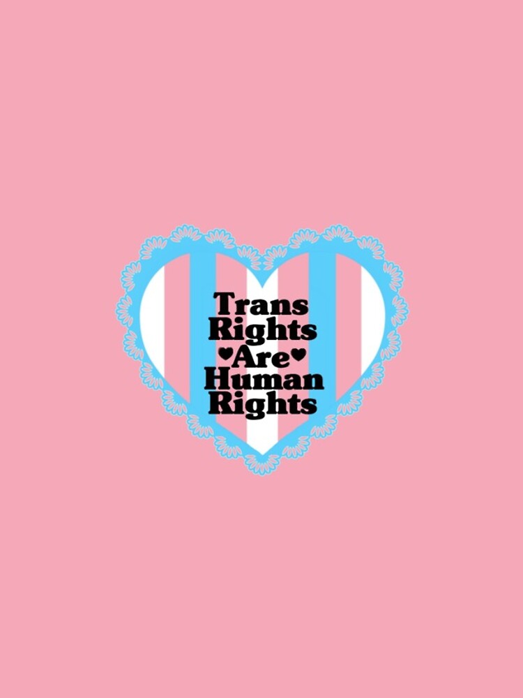 Thumbnail 5 of 5, iPhone Case, Trans Rights Are Human Rights designed and sold by rosielord.