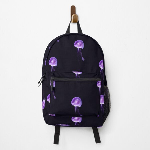 Item preview, Purple jelly fish in dark water. Image created using geometric shapes designed and sold by EdgyEdgeArt.