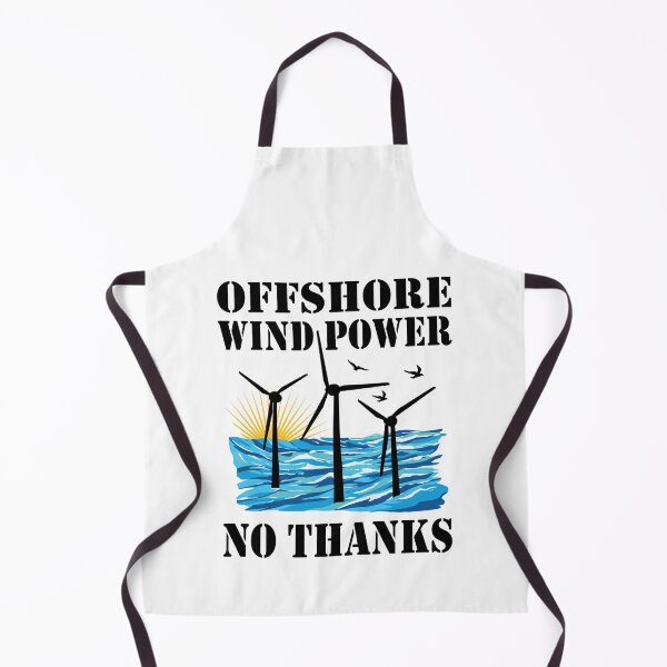 Item preview, Offshore Wind Power No Thanks designed and sold by HandicraftArt.