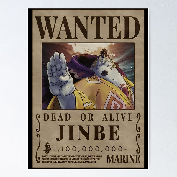 Jinbei Bounty Posters for Sale