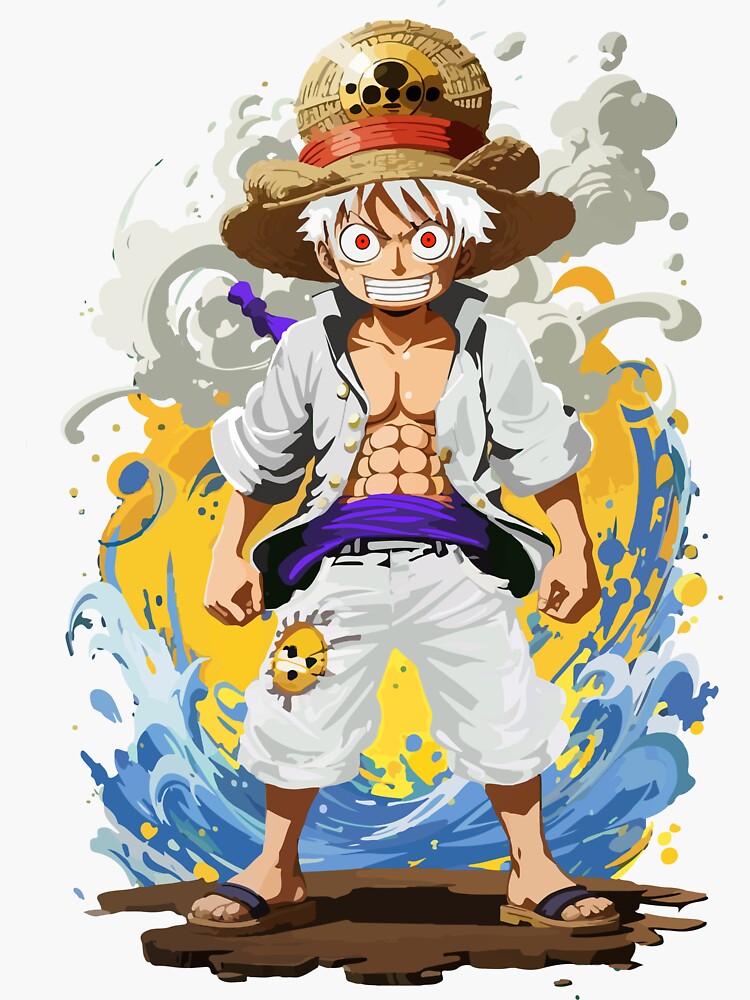 Luffy  Sticker for Sale by Matrixdesigner