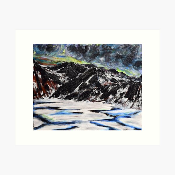 Item preview, Freezing Nordic Lake designed and sold by George Hutton Hunter.
