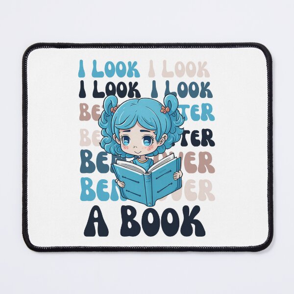 Item preview, I Look Better Bent Over a Book designed and sold by YrtemmyS.