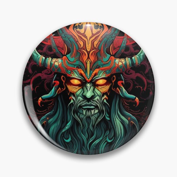 Item preview, Psychedelic Ares: God of War's Fury designed and sold by PsyCloth.