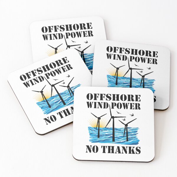 Item preview, Offshore Wind Power No Thanks designed and sold by HandicraftArt.