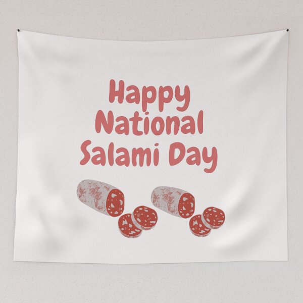 Item preview, Happy National salami day designed and sold by Simo0455.