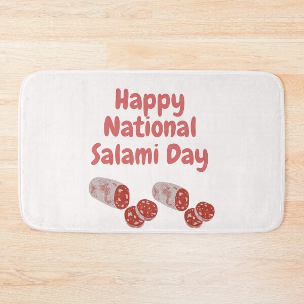 Item preview, Happy National salami day designed and sold by Simo0455.