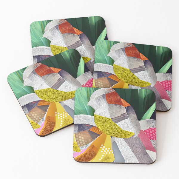 Item preview, Abstract Bird Collage  designed and sold by Dana Roper.