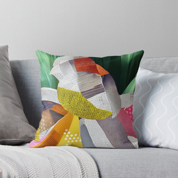 Item preview, Abstract Bird Collage  designed and sold by Dana Roper.