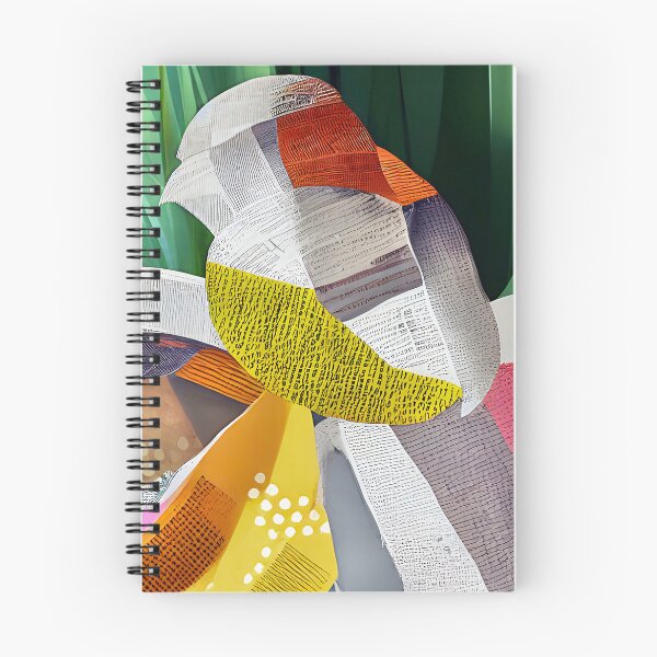Item preview, Abstract Bird Collage  designed and sold by Dana Roper.