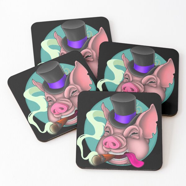 Item preview, The Fancy Pig designed and sold by SeshbrowArt.